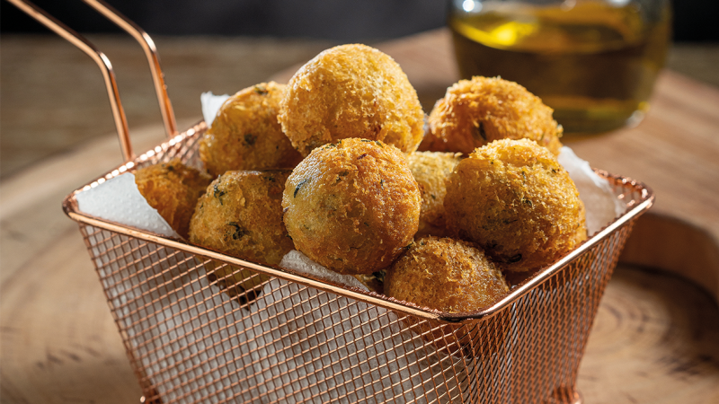 Bolinho de Bacalhau (sem glúten)