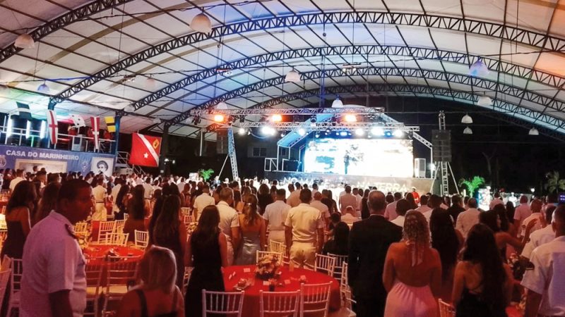 ASSIST marca presençano Baile de Gala daMarinha do Brasil