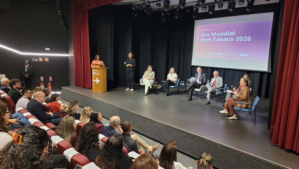 Teatro ASSIST recebe cerimônia do Dia Mundial sem Tabaco 2026